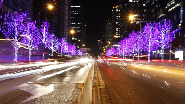 夜景照明工程中內透光的使用手法