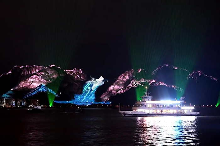 3D山體燈光亮化