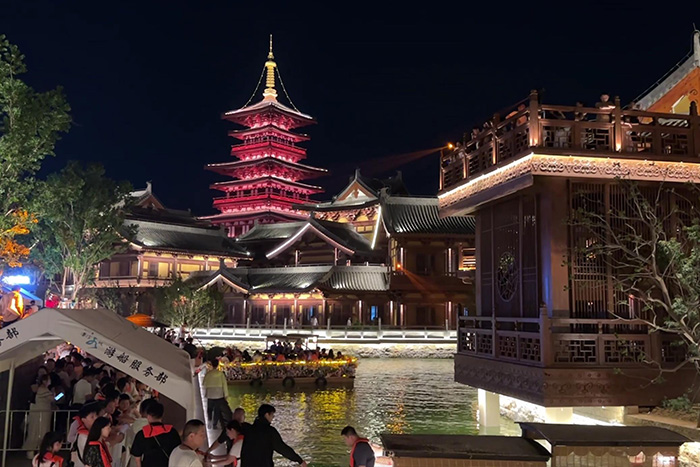 景區(qū)古建筑外墻亮化工程