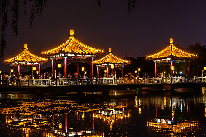 做涼亭燈光亮化要注意什么？這四點是關(guān)鍵！