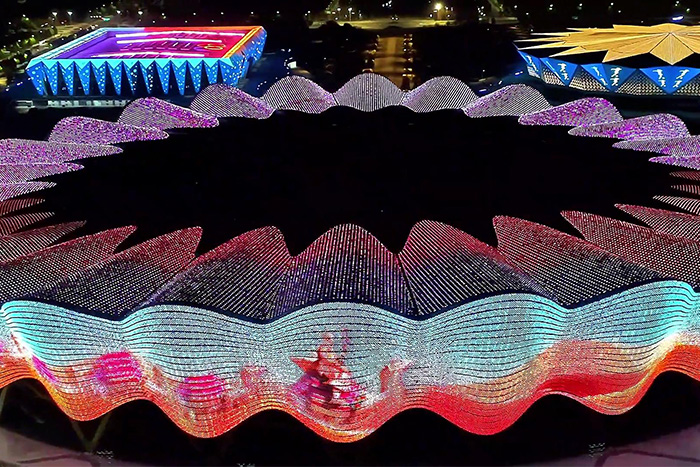 場(chǎng)館燈光亮化