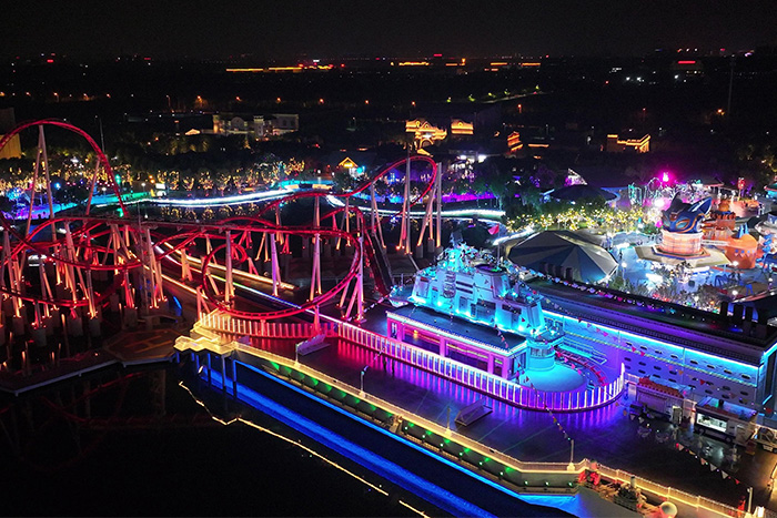 你是不是游樂園夜晚沒客流？燈光亮化不要錯過！