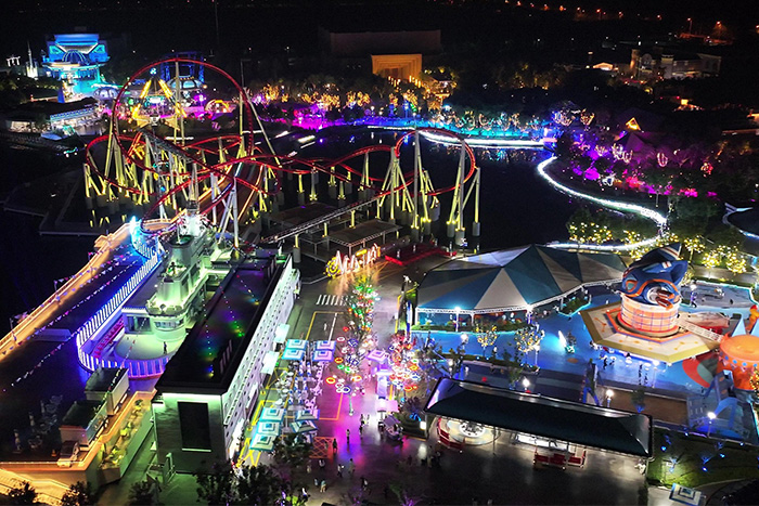 燈光秀是如何助我亮出游樂(lè)園的？