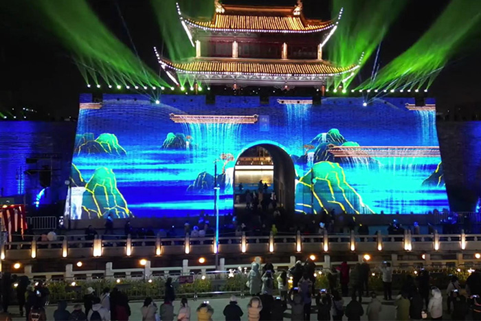 景區(qū)3D全息投影，游客都贊爆了！