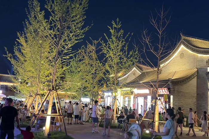 景區(qū)古建筑燈光亮化工程