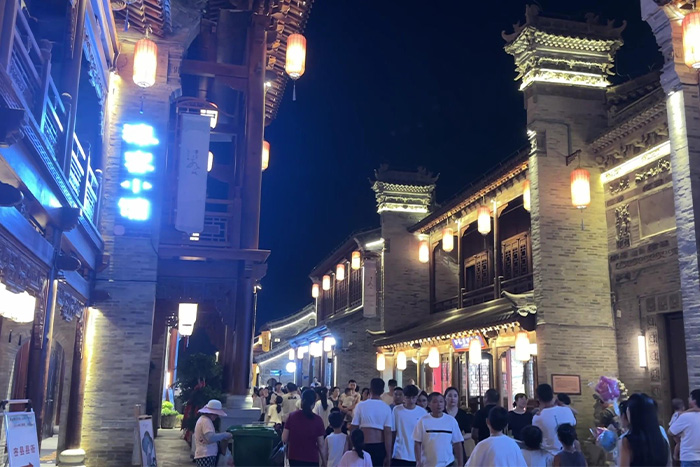 景區(qū)古建筑一到夜晚就冷清？做燈光亮化讓客流從日到夜不斷檔