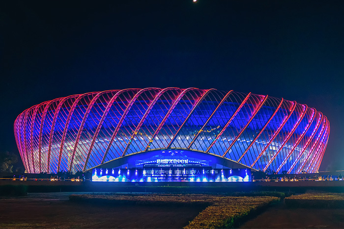 場(chǎng)館外墻亮化工程