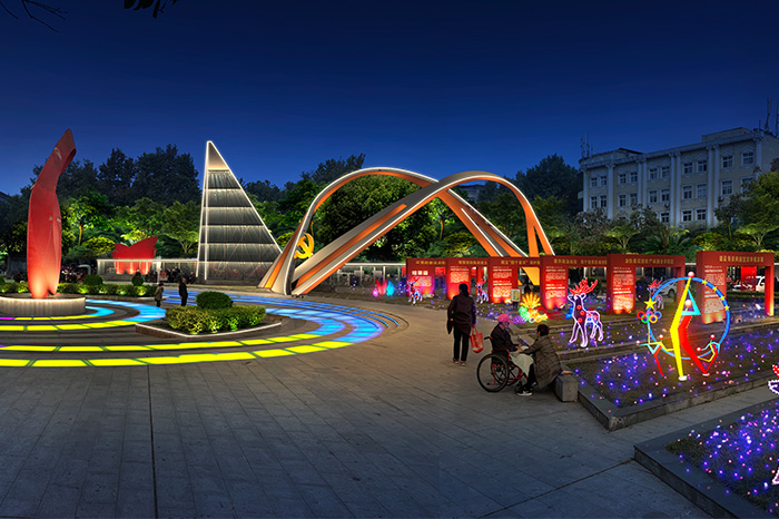廣場照明設計