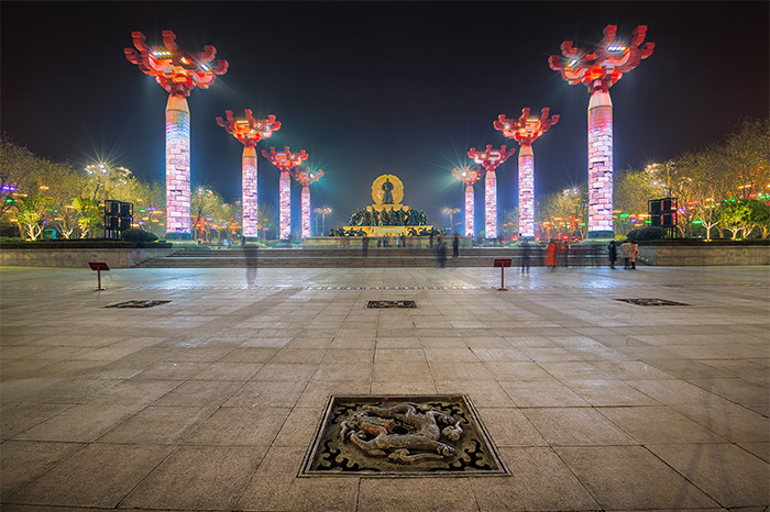 廣場夜景照明設計