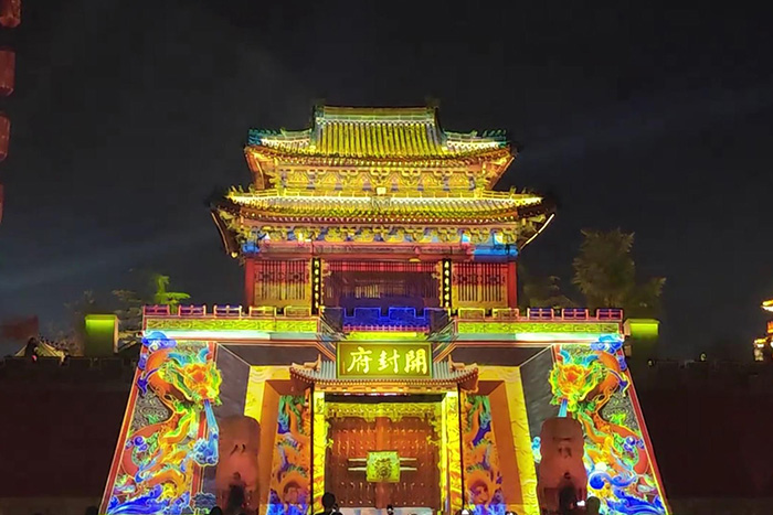 古建筑3D全息投影