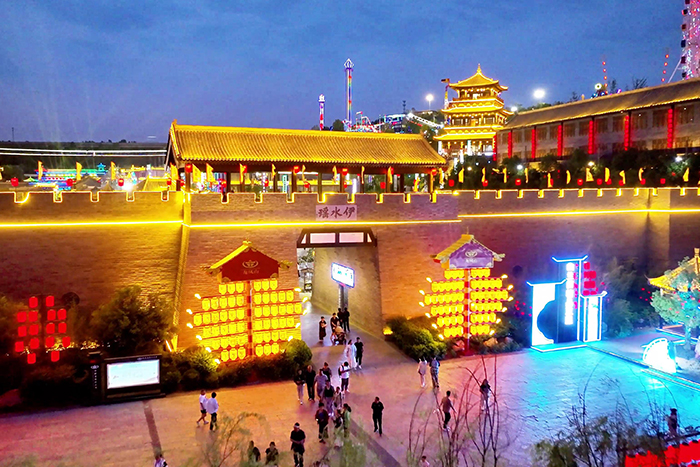 景區(qū)古建筑燈光亮化