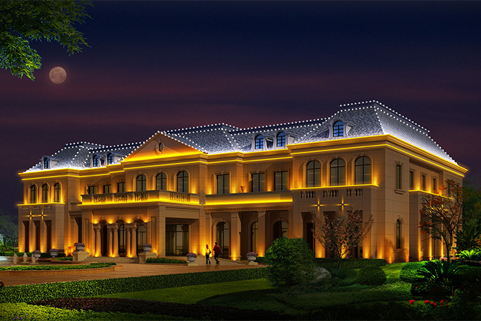 如何設(shè)計(jì)出合理的酒店戶外亮化方案？