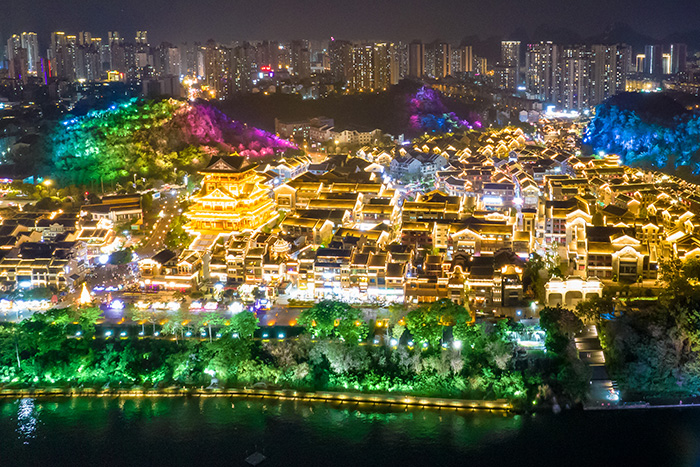 低成本的景區(qū)燈光亮化，一樣有人氣！