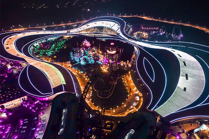 游樂(lè)園燈光亮化