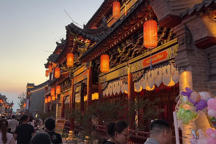 明亮照明集團(tuán)古建筑亮化案例