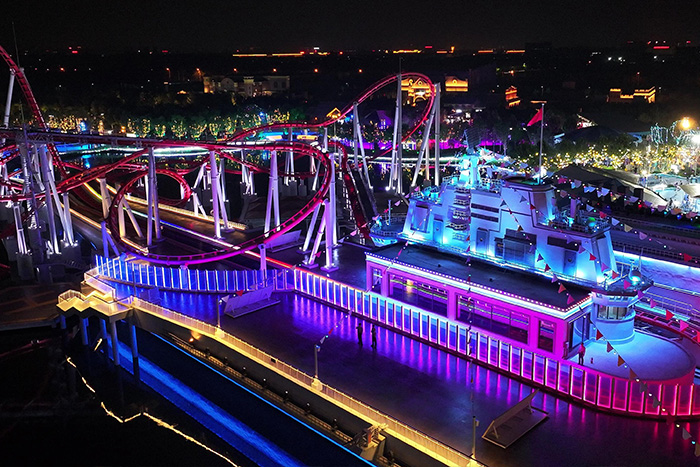 想讓游樂(lè)園成打卡地？亮化打造童話感夜景，游客主動(dòng)分享自帶流量