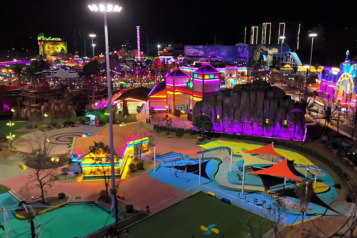 游樂園燈光亮化