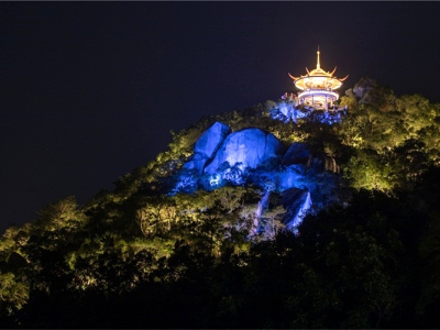 山體亮化工程公司-保持綠色燈光設(shè)計理念