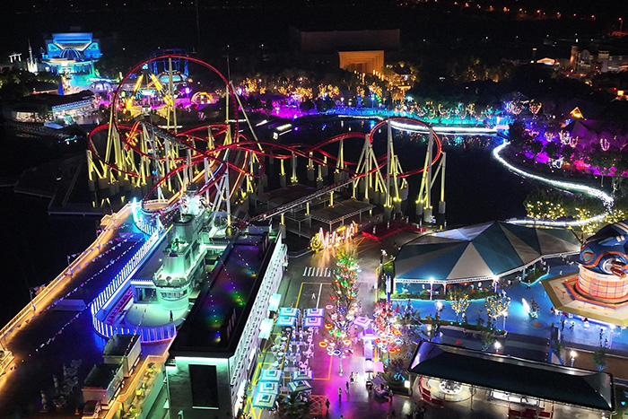 告訴你，游樂園亮化如何設(shè)計怎么讓游客舍不得走！