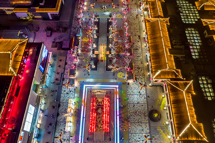 旺季人擠人，淡季冷清清？亮化工程讓景區(qū)365天熱度不減